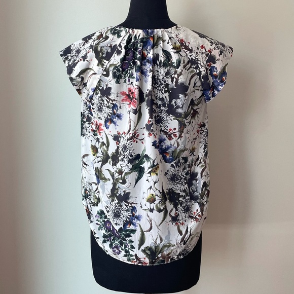 Rebecca Taylor Silk Floral Top - Picture 2 of 14